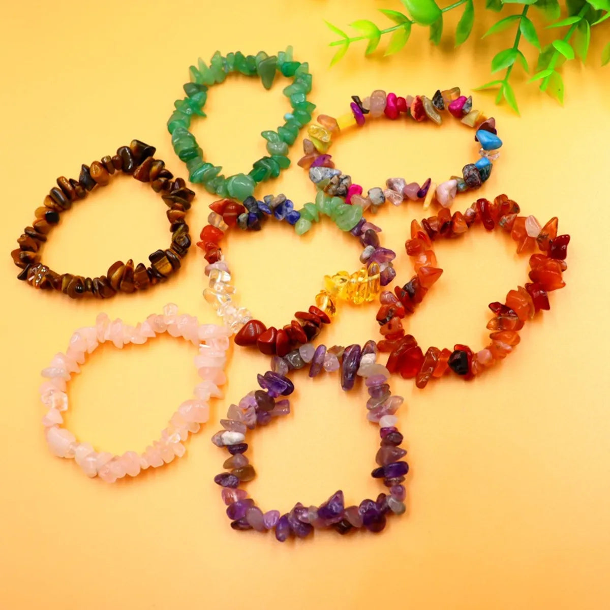 Fashion Irregular Natural Stone Beaded Bracelets