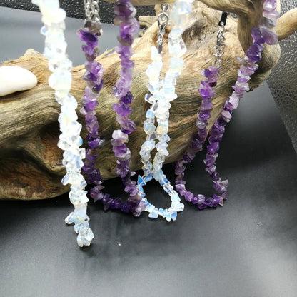 Fashion Irregular Natural Stone Handmade Bracelets Necklace