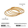 Fashion Jewelry Natural Stone Handbeaded Stainless Steel Electroplated Women's Bracelet