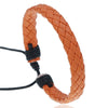 Fashion Jewelry Simple Pull Adjustment Men's And Women's Leather Bracelet Woven Student Hand Rope