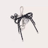 Fashion Key Chain Bag Pendant Copper Street Fashion Stripes
