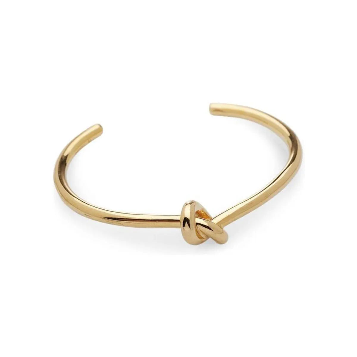 Fashion Knot Alloy Plating 18k Gold Plated Women's Bangle