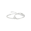 Fashion Knot Silver Bracelets 1 Piece