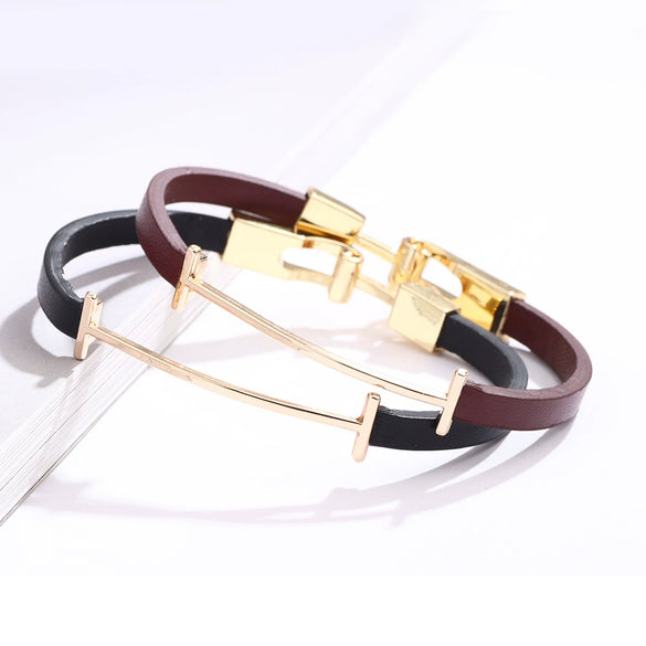 Fashion Ladies Alloy Cortex Geometry Bracelet