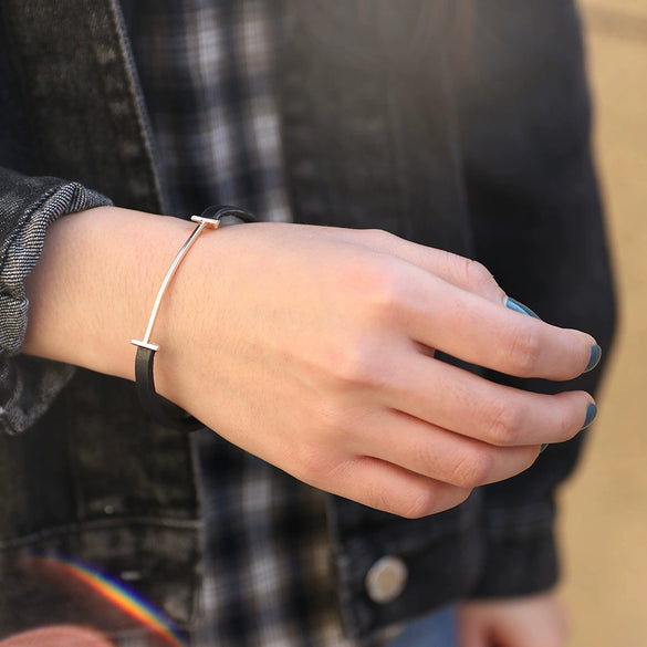 Fashion Ladies Alloy Cortex Geometry Bracelet