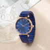 Fashion Ladies Watch Metal Elastic Band Alloy Case Quartz