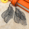 Fashion Leaf Metal Plating Women'S Earrings 1 Pair