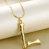 Fashion Letter Alloy Plating Women'S Pendant Necklace