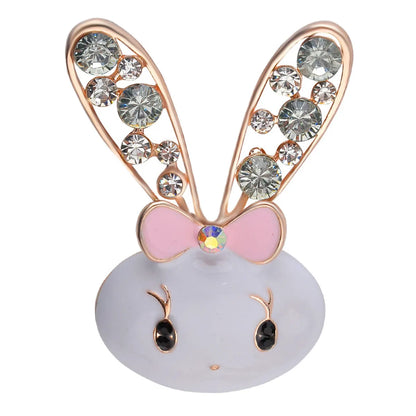 Fashion Letter Butterfly Alloy Inlay Rhinestones Women'S Brooches