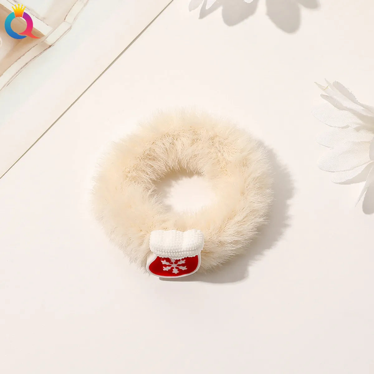 Fashion Letter Cloth Handmade Hair Tie 1 Piece