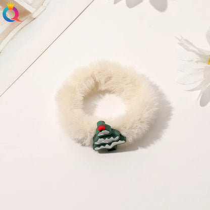 Fashion Letter Cloth Handmade Hair Tie 1 Piece