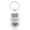 Fashion Letter Metal Printing Keychain 1 Piece