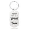 Fashion Letter Metal Printing Keychain 1 Piece