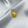 1 Piece Stainless Steel Zircon Letter Palm Mushroom