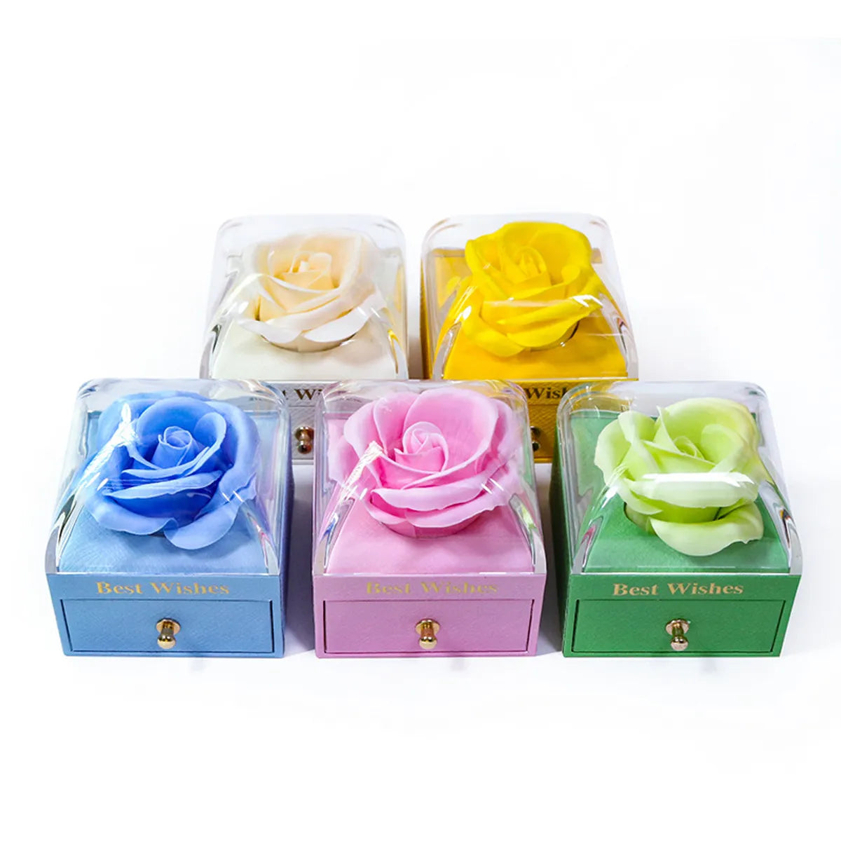 Fashion Letter Plastic Valentine'S Day Mother'S Day Jewelry Boxes