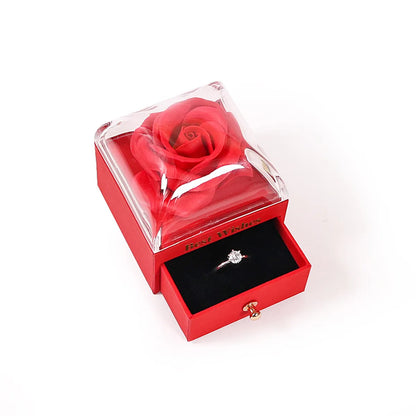 Fashion Letter Plastic Valentine'S Day Mother'S Day Jewelry Boxes