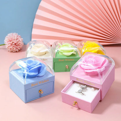 Fashion Letter Plastic Valentine'S Day Mother'S Day Jewelry Boxes