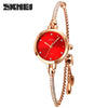 Fashion Light Luxury Women's Quartz Watch Stainless Steel Metal Round Dial