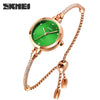 Fashion Light Luxury Women's Quartz Watch Stainless Steel Metal Round Dial