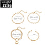 Fashion Love Bamboo Opening Alloy Bracelet Jewelry Electroplated