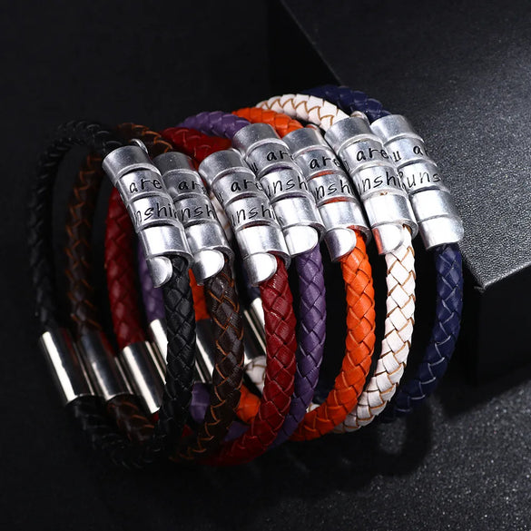 Fashion Magnetic Buckle Bracelet Father'S Day Gift