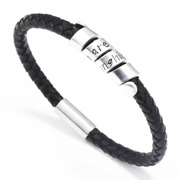 Fashion Magnetic Buckle Bracelet Father'S Day Gift