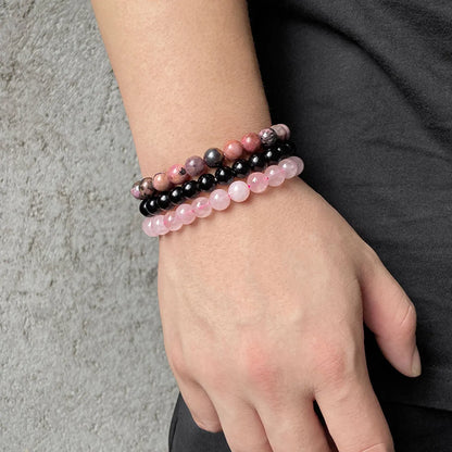 Fashion Marble Crystal Beaded Bracelets