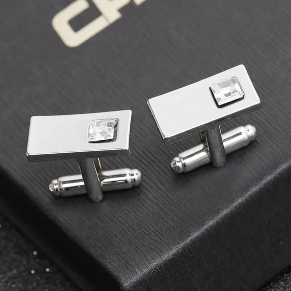 Geometric Customization Laser Engraving Alloy Plating Unisex