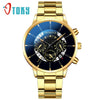 Fashion Men's Alloy And Stainless Steel Band Round Dial Leisure Watch