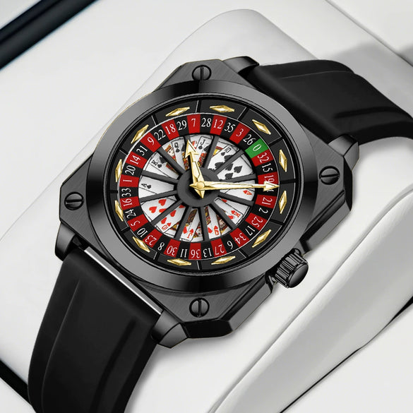 Fashion Men's Wristwatch Alloy Case Plastic Strap Square Dial Mineral Reinforced Glass Mirror Luminous Waterproof Quartz Watch
