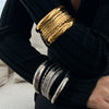 Fashion Metal Retro Geometric Electroplated Bracelet For Women