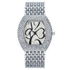 Fashion Metal Women's Watch With Barrel Dial And Jewelry Buckle