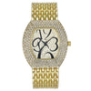 Fashion Metal Women's Watch With Barrel Dial And Jewelry Buckle