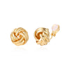 Fashion Metallic Women's Ear Clip Without Ear Holes Copper Geometric Style Set With Diamonds
