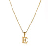 Fashion Mini Letter 316L Stainless Steel Necklace For Women With Electroplating Treatment
