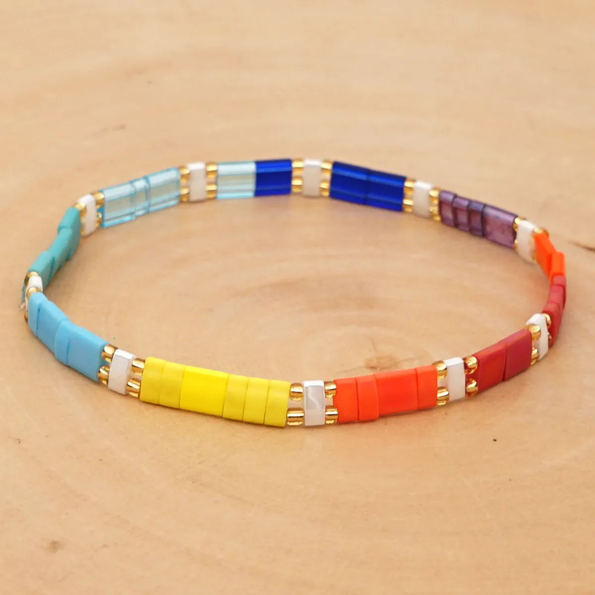 Fashion Rhombus No Inlaid Wholesale Bracelets