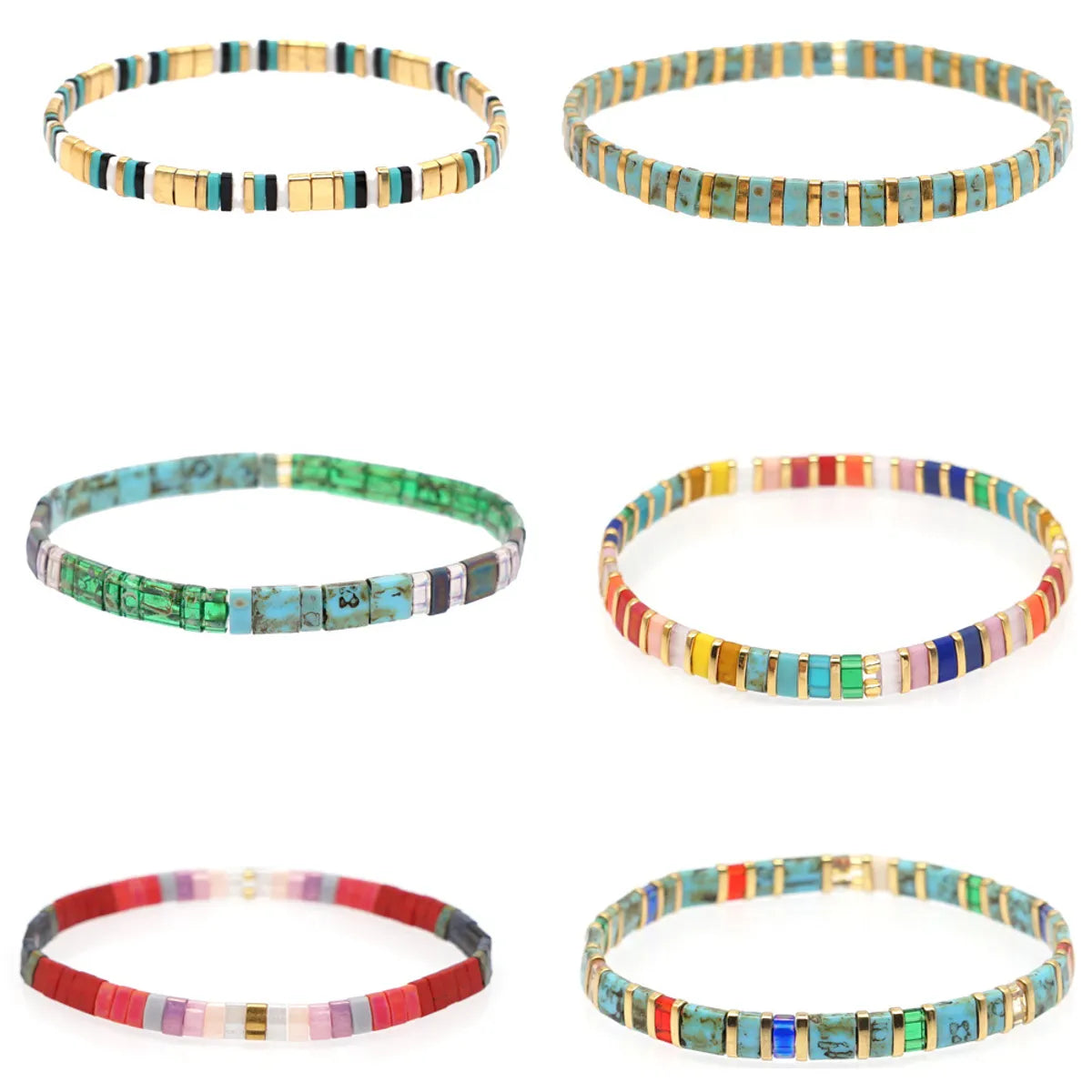 Fashion Rhombus No Inlaid Wholesale Bracelets