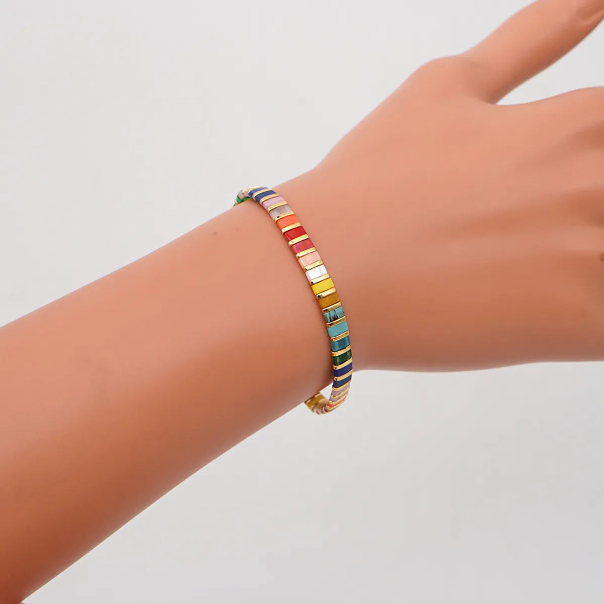 Fashion Rhombus No Inlaid Wholesale Bracelets