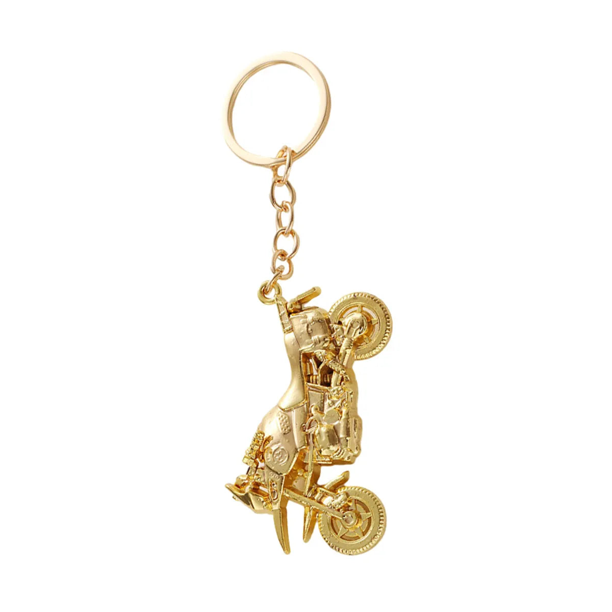 Fashion Motorcycle Alloy Plating Bag Pendant Keychain 1 Piece