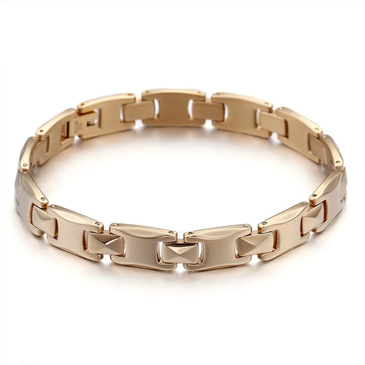 Fashion Multi-color Optional Couple Stainless Steel Bracelets Wholesale