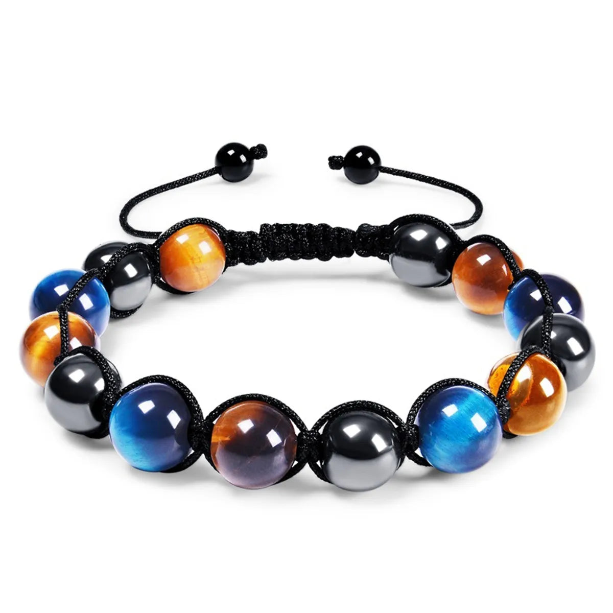 Fashion Multicolor Natural Stone Handmade Bracelets 1 Piece