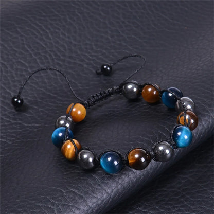 Fashion Multicolor Natural Stone Handmade Bracelets 1 Piece