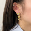Fashion Multilayer Love Heartshaped Zircon Tassel Earrings Stainless Steel 18K Gold Plated Furnace Vacuum Plated Waterproof For Women