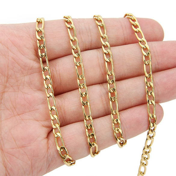 Fashion Necklace Accessories Stainless Steel 18K Vacuum Plated Chain