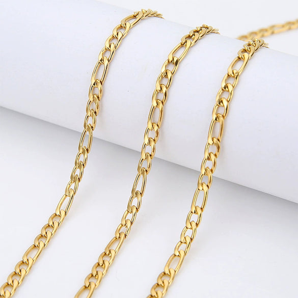 Fashion Necklace Accessories Stainless Steel 18K Vacuum Plated Chain
