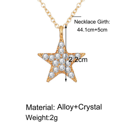 Fashion Geometric Alloy Diamond Women's