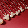 Fashion New  Irregular Pearl Hairpin Set   Korean Sweet Simple Hair  Clip Wholesale