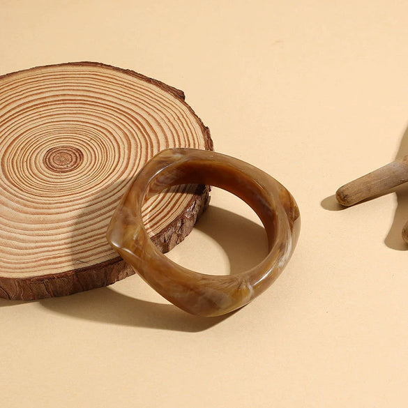 Fashion New Jewelry Geometric Square Resin Bracelet Ladies Bracelet  Wholesale