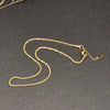 Fashion New Simple Choker Necklace Titanium Steel Heart Pattern 18K Rose Gold Inlaid Jewelry