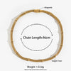 Fashion Niche Design Magnetic Bracelet Necklace With Metallic Mesh Pattern Made Of Round Stainless Steel And Electroplated